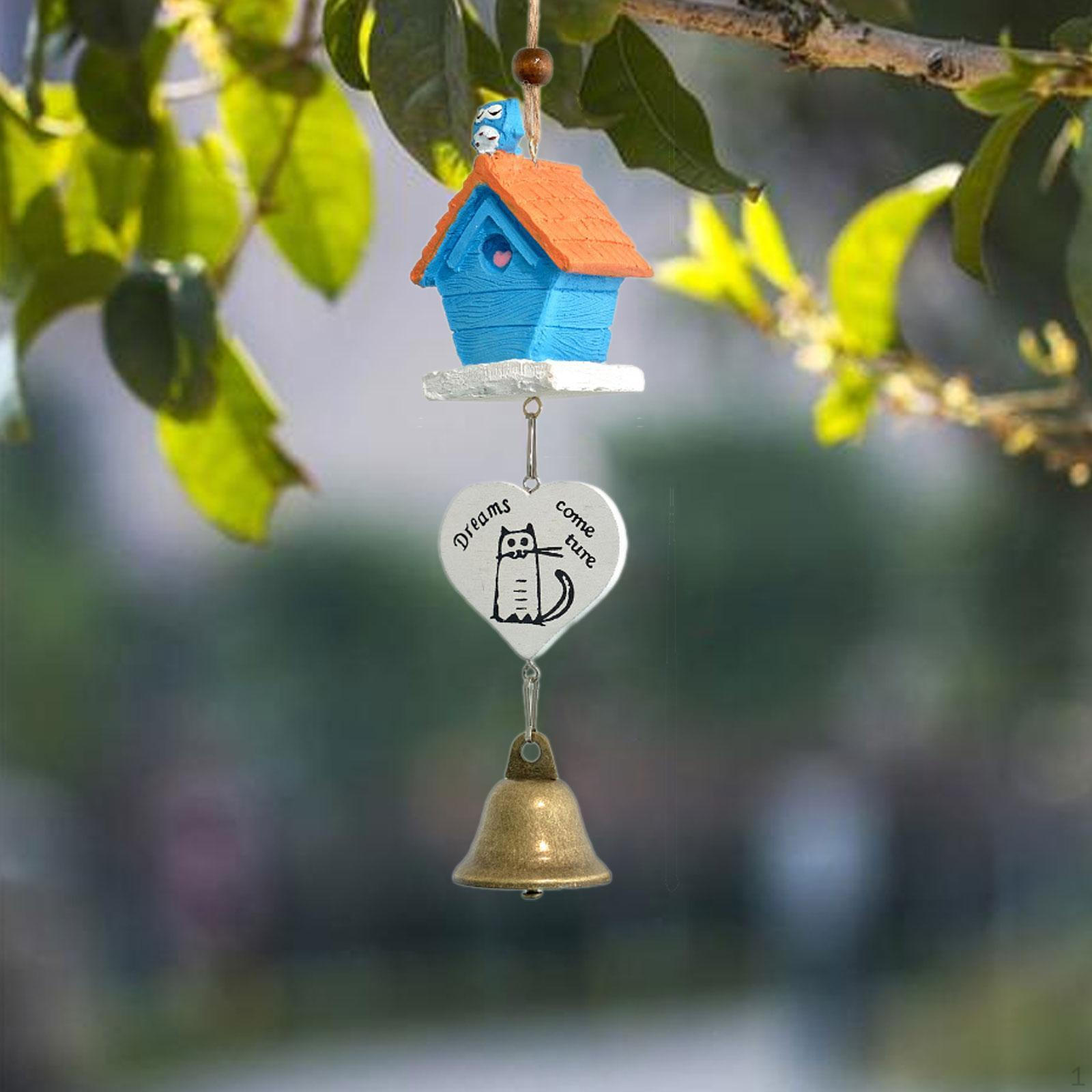 

Мультяшный колокольчик декоративный элемент для праздничного подарка в помещении на открытом воздухе на крыльце, балконе