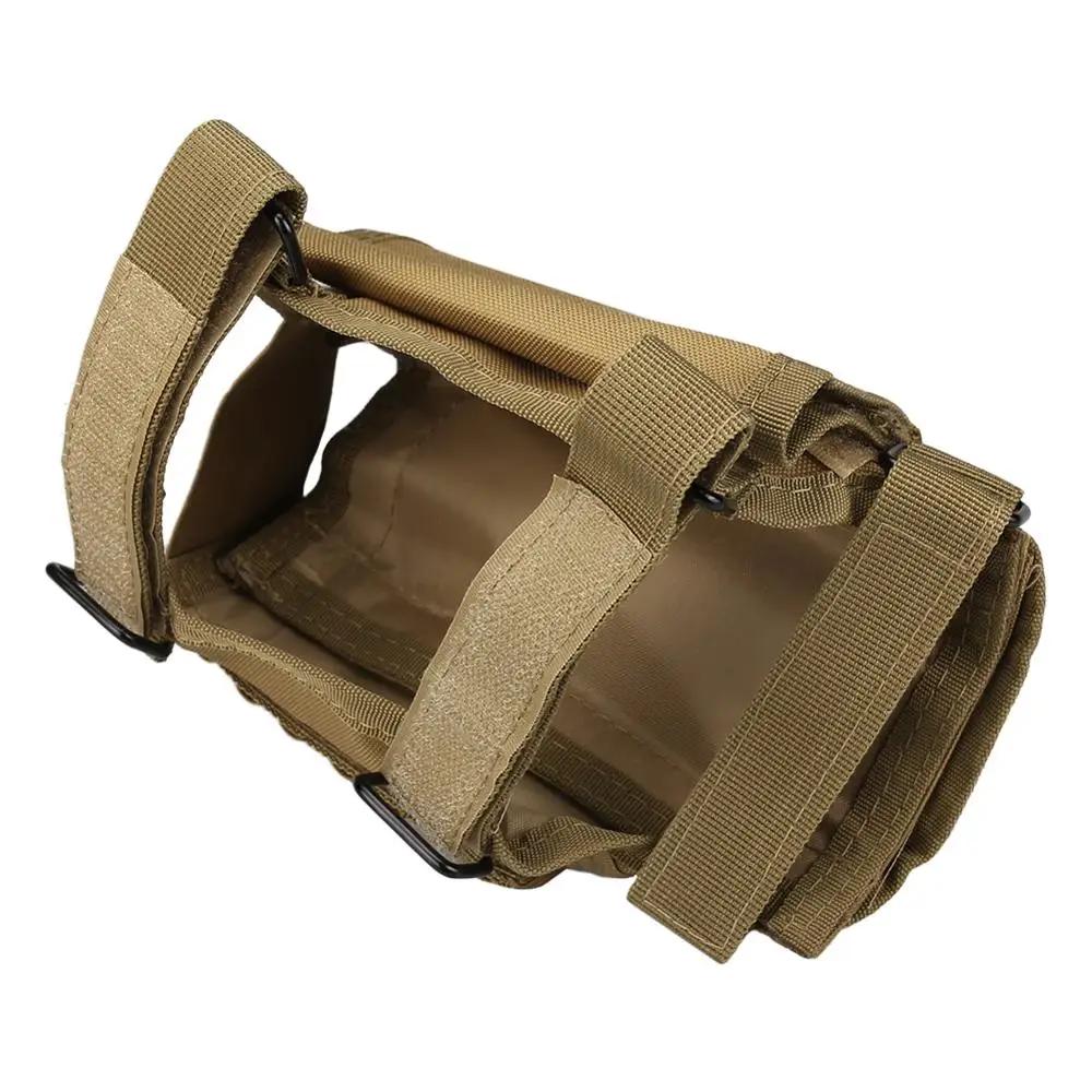 Outdoor Hunting Shotgun Bullets Holder Tactical Shooting 98K Rifle Gun Ammo Pouch Bag Tactical Cheek Rest Bullets Buttstock Pack