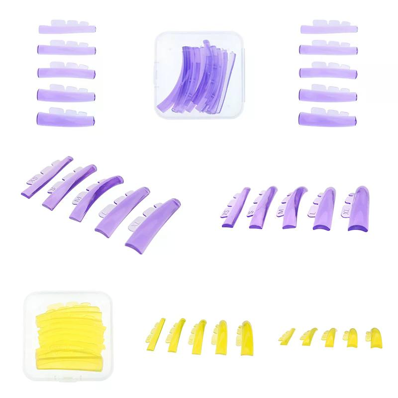 5 Paar/Box Selbstklebende Silikon Wimpernwellstäbchen Lash Lifting Lamination Pad 3D Wimpernverlängerung Lockenwickler Zubehör Werkzeuge