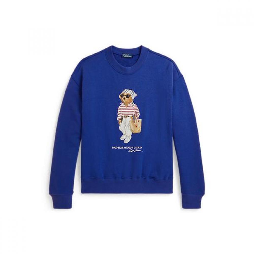 Polo Ralph Lauren Women S Lightweight Fleece Crewneck Polo Bear Wmpokninfb210624 S