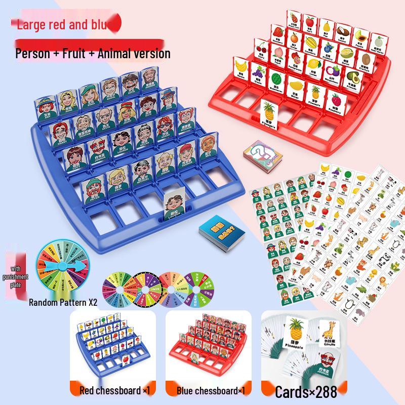 

Угадай кто: Детская развивающая логическая игра - Интерактивная битва для двух игроков родитель-ребенок