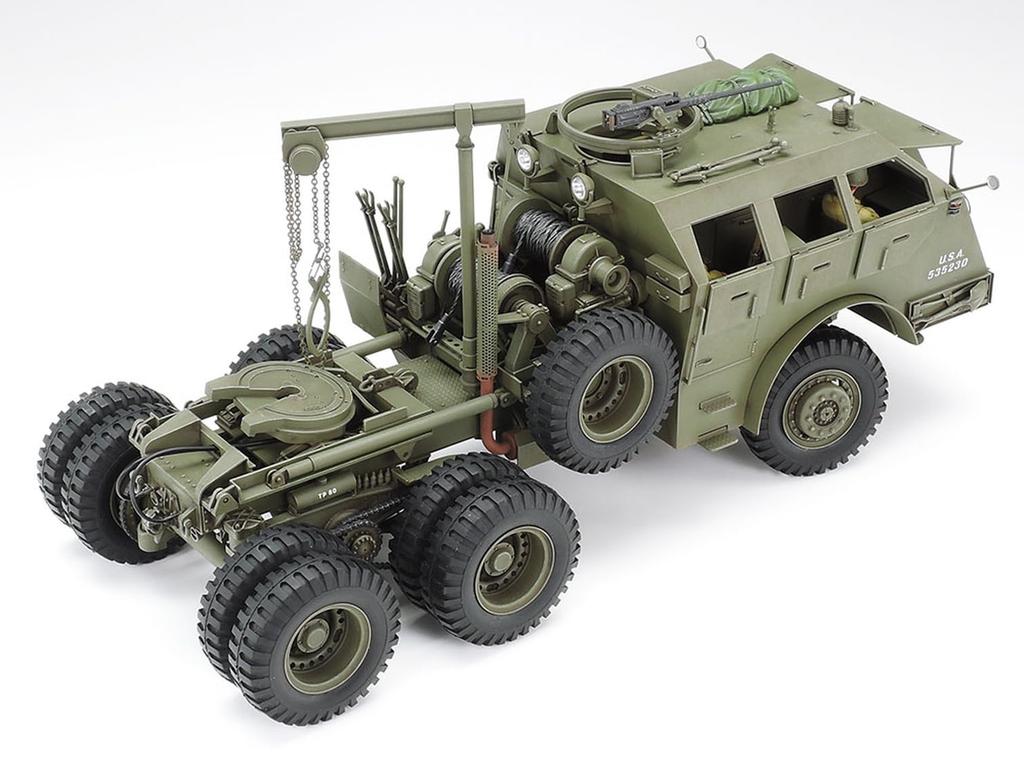 Tamiya Military Miniature Series 230 Army Tank Transporter Dragon Wagon Plastic Model 35230 Green 1/35 No. U.S. 40-Ton