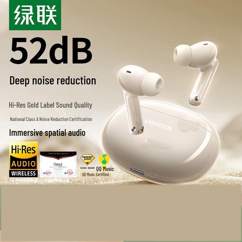 

Ugreen HiTune T6s Wireless Noise-Cancelling Earbuds