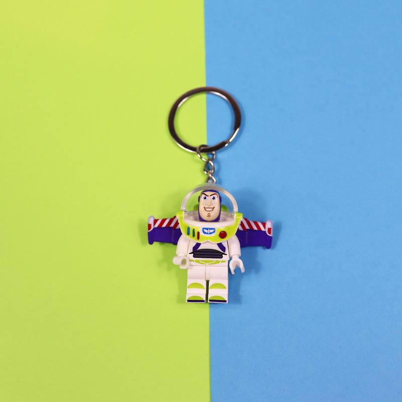 Klíčenka s přívěskem - Batman & Králík Bugs Bunny - Ozdoba na tašku pro páry