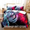 3D Print Dandadan Bedding Set Single Twin Full Queen King Size Bed Set Adult Bedroom Duvetcover Sets Anime Bed Sheet Set