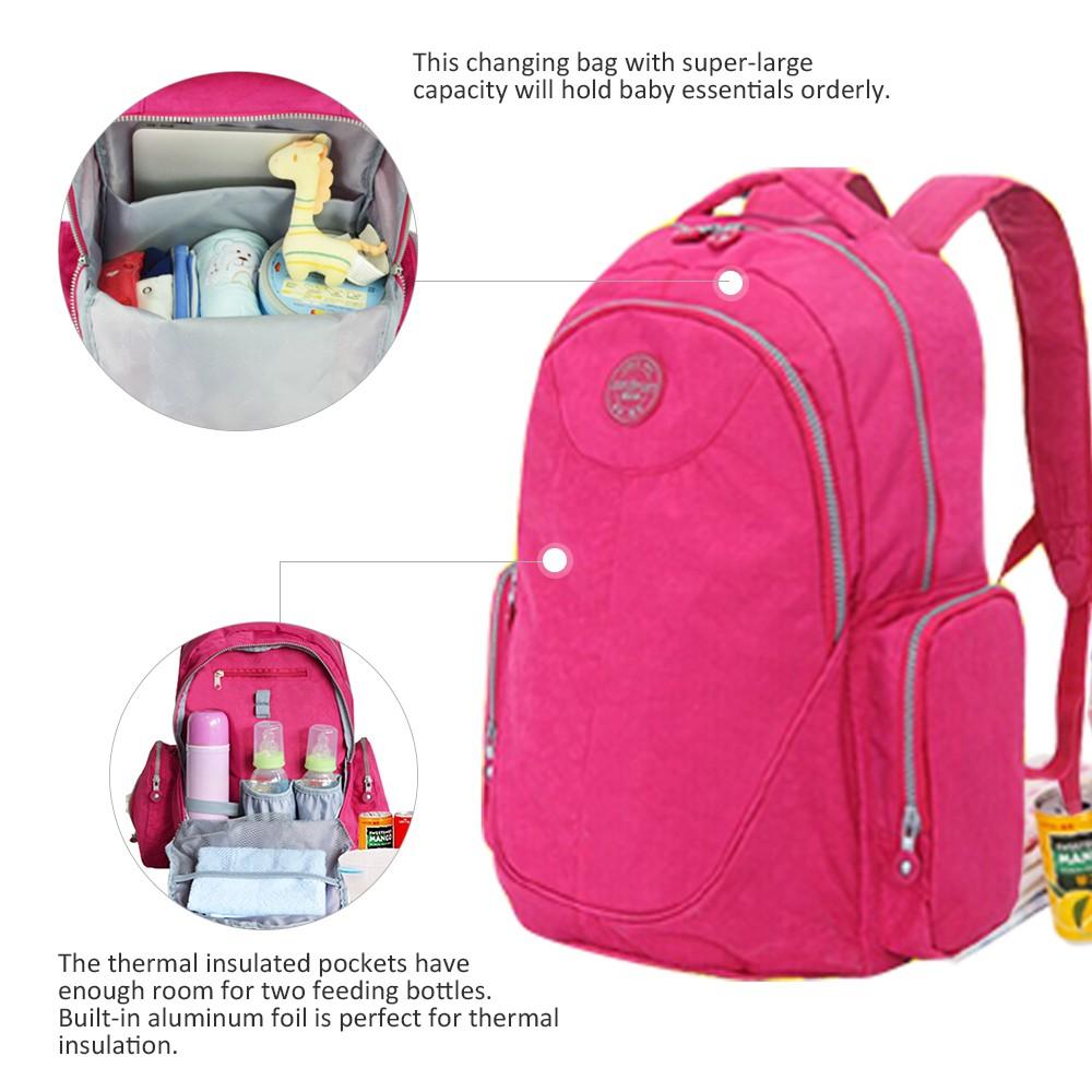 Buy New Diaper Bag Waterproof Large Capacity Travel Package Backpack