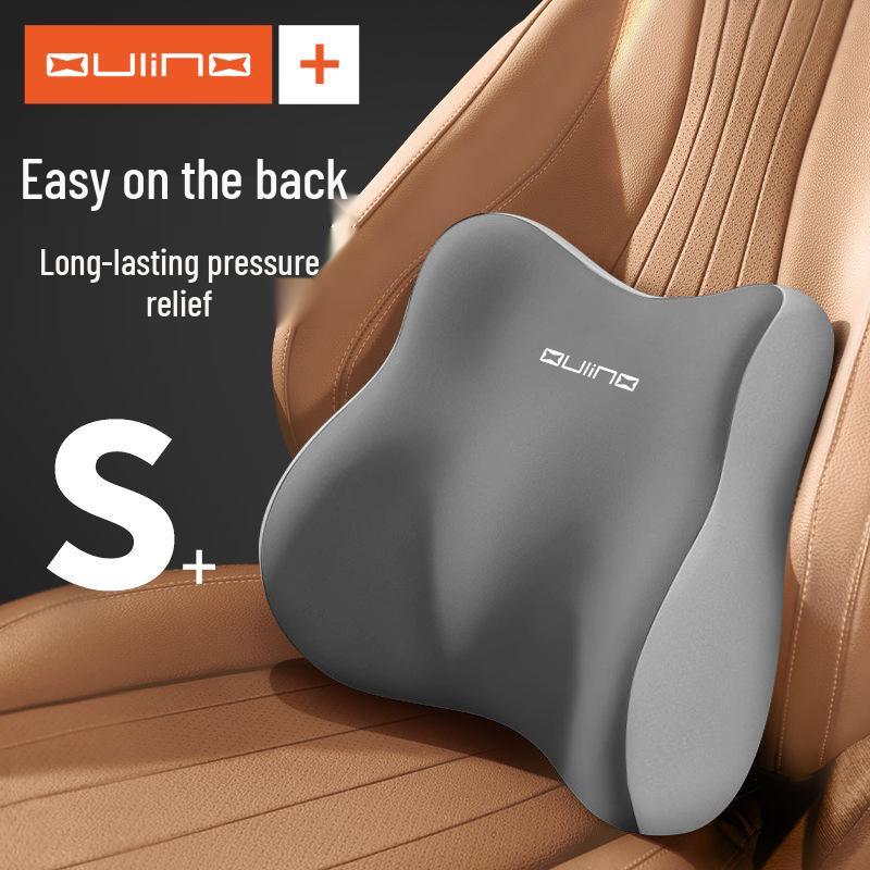 Ergonomický bederní podpůrný polštář pro kancelářskou židli a auto