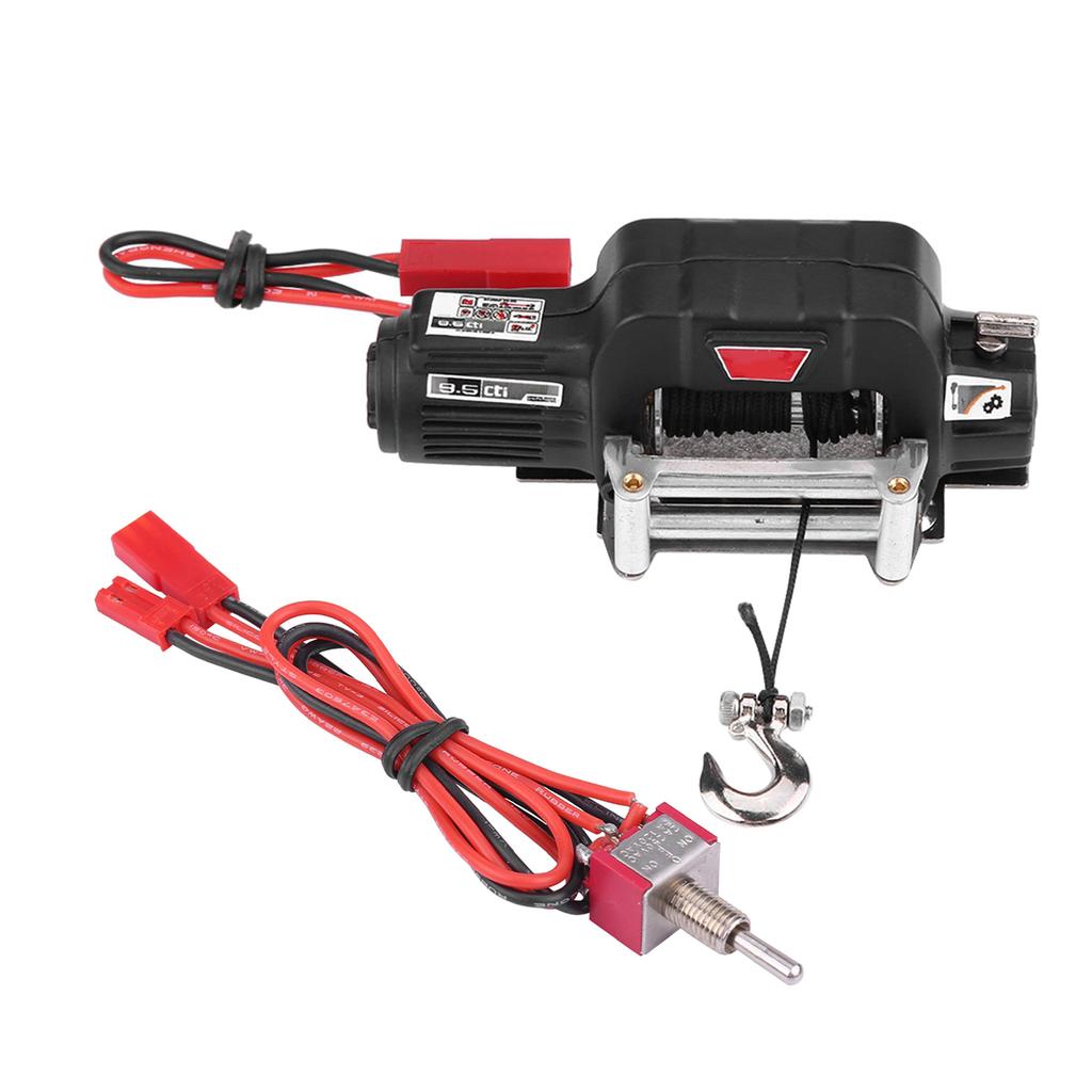 110 Scale Crawler Winch With Control System Set for Traxxas HSP Redcat RC4WD Off road Car