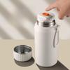 Stainless Steel Vacuum Flasks for Hot and Cold Drink Insulated Water Bottles Outdoor Portable 1.5L Large Capacity Coffee Thermos