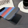 New Frameless Carbon Fiber Kevlar For Magsafe Magnetic Phone Case For Honor Magic 8 Pro Stripe Texture PC Wireless Charge Cover