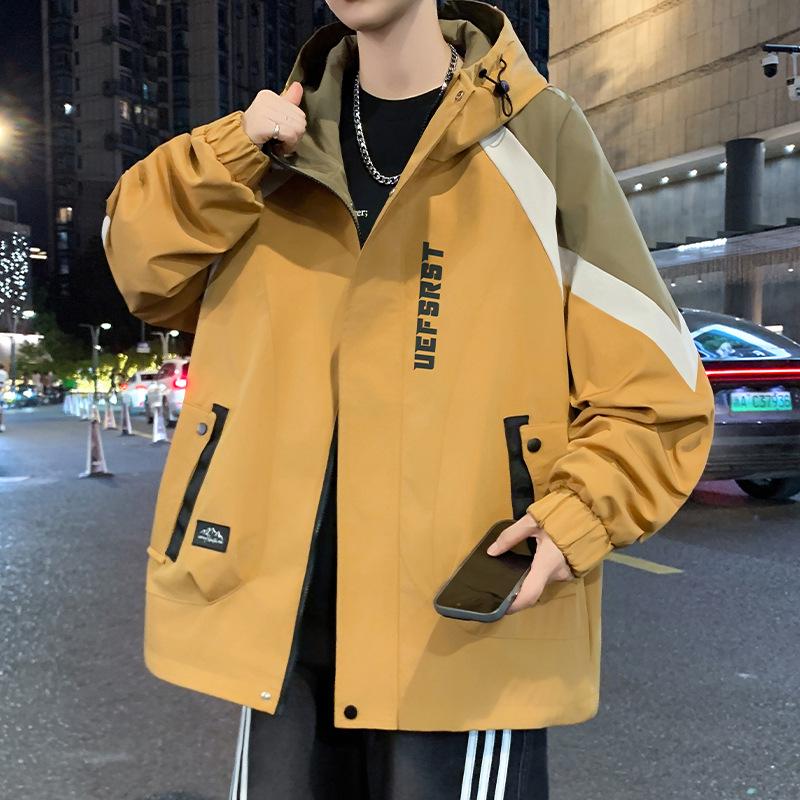 2025 Spring/Autumn Youth Boys' Stylish Casual Jacket for Middle School Students