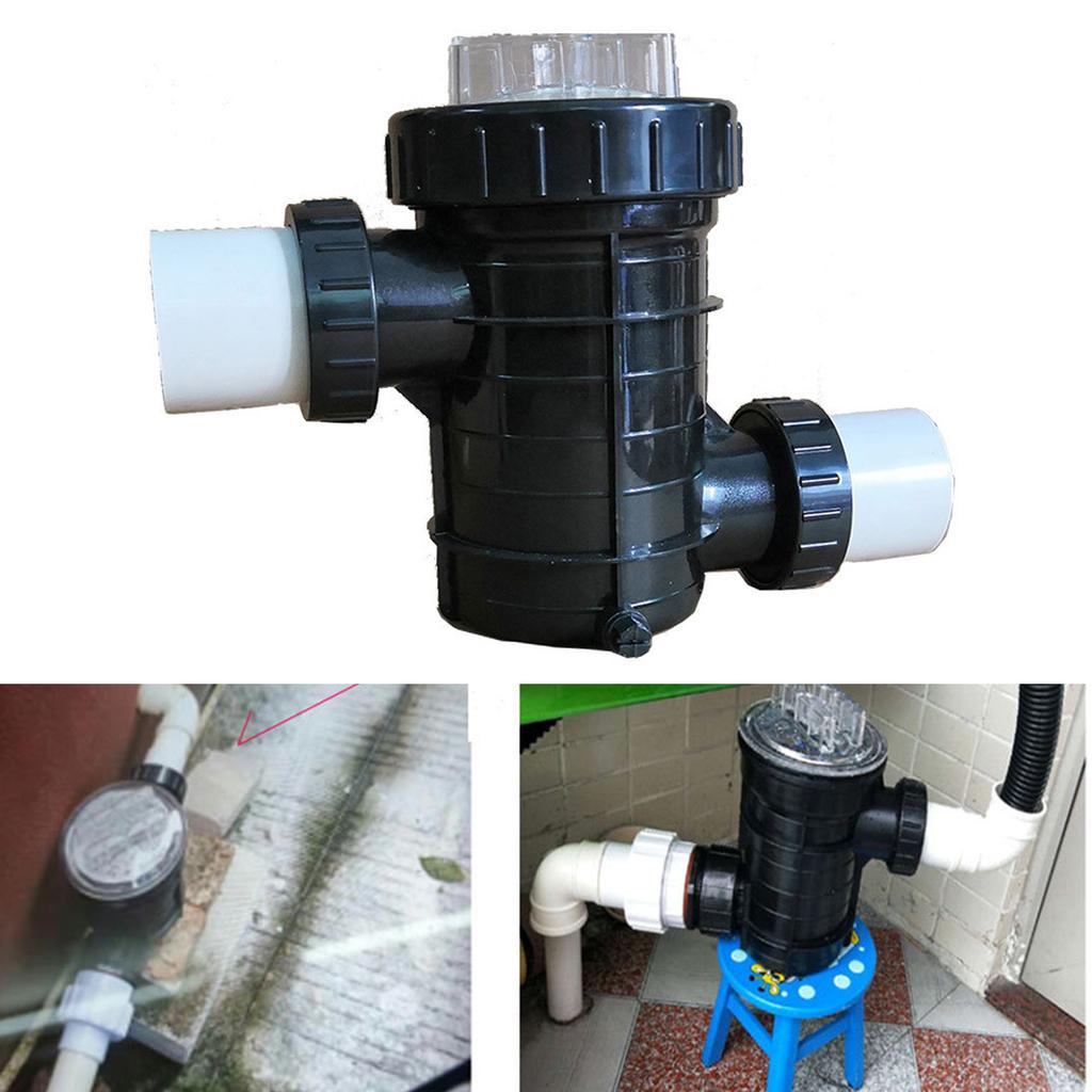 Plastic Swimming Pool Pipe Filter for Swimming Pool Corrosion Resistant and Easy Installation for Home and Public Use