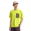 Li Ning CF Splicing Round Neck Breathable Loose Versatile Short Sleeve T-Shirt Men Tops ATSV637-3