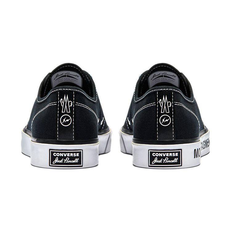 Fragment Design x Converse Jack Purcell Černé Unisex Tenisky Bílé 172321C