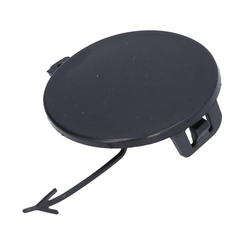 M63K-Front Bumper Tow Hook Cover Cap Car Front Bumper Tow Hook Eye Cap For Jeep Cherokee 2014-2018 5NJ61TZZAC