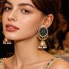 Handmade Indian Ethnic Long Earrings - Retro Holiday Style