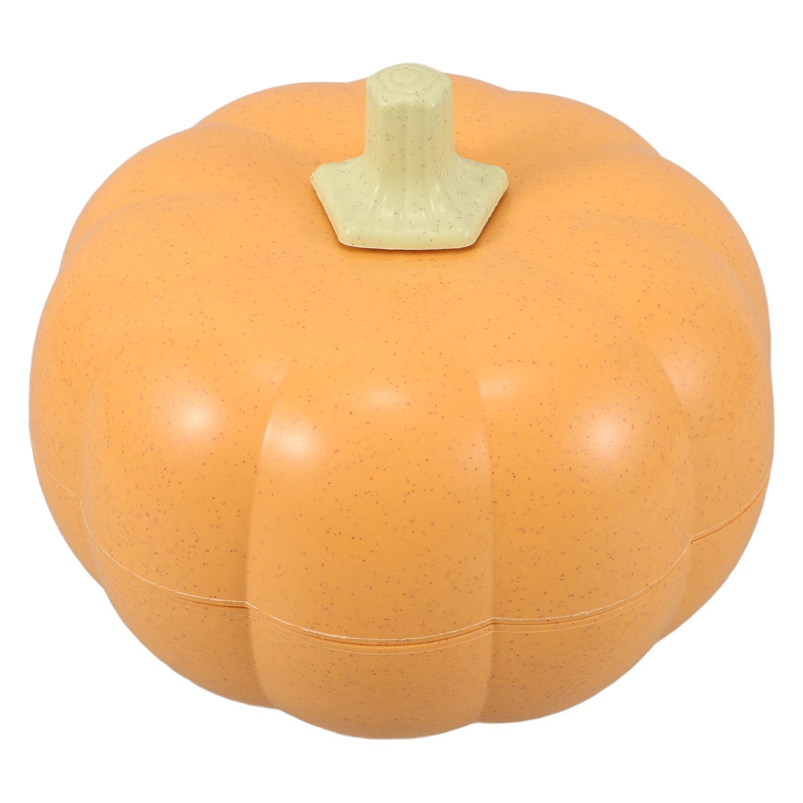 

Тыквенная банка, коробка для конфет, креативный дизайн, фруктовая тарелка, поднос для еды, практичное место для хранения закусок, сушеный апельсин оранжевый