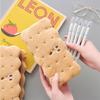 Creative Trend,Cute Funny Biscuits,Pencil Bag,Full Fun,Large Capacity,Student Personalized Stationery Storage Bags