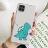Klare Hülle für Samsung Galaxy A52 A12 A51 A32 A21s A71 A32 A22 50 A70 A31 A72 5G Telefonabdeckung kleiner Dinosaurier süße Coque Capa