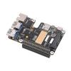Raspberry Pi 5 PCIe to MiniPCIe Gigabit Ethernet Adapter with USB 3.2, Driver-Free Plug-and-Play