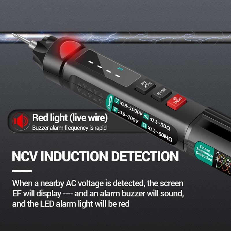 Aneng A3008 Digitales Professionelles Multimeter 6000 Zählungen Kondensatortester Min. Elektrische Instrumente AC / für DC-Spannung