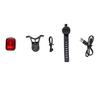 Zadní světlo na kolo se senzorem brzd, vodotěsné, dobíjecí přes USB, pro venkovní použití, MTB, silniční, horské kolo, varovné zadní světlo pro noční jízdu