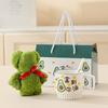 Keramik Schlichte Mode Geschenkbox Mit Handtuch Bär Souvenir Eröffnung Praktisches Event Geschenk Wasserbecher Set