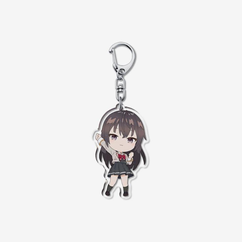 Anime Alya Sometimes Hides Her Feelings in Russian Acrylic Keychain Pendant Cartoon Masachika Alisa Keyring Decor Accessories