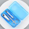 Nail Clipper Manicure Kit - 4-Piece Set with Mini Box