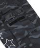 GLACK Gp163 Starpoint Camo Cargo Pants (Black Camo)