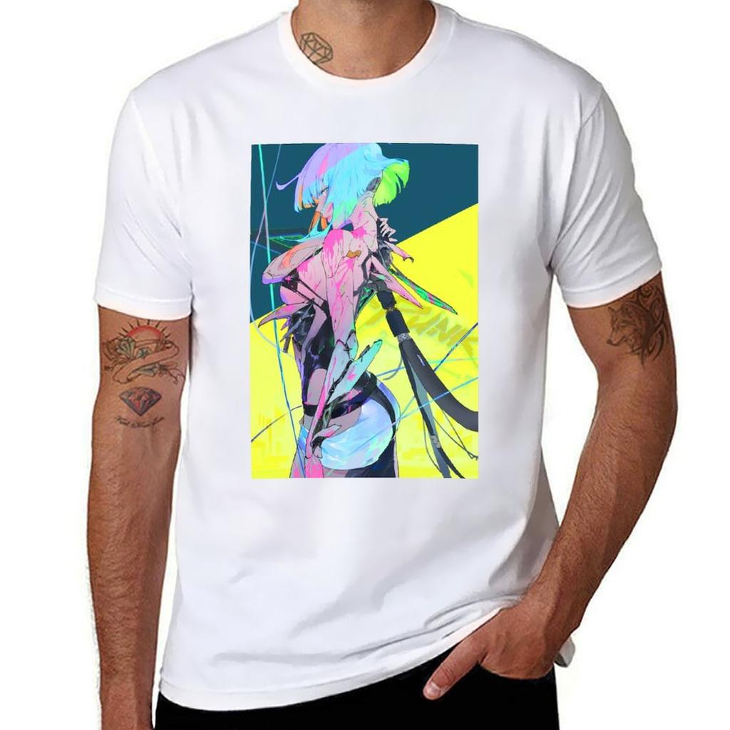 Cyberpunk Lucy Tshirt Water Resistant Casual Tshirt