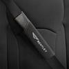 2Pcs Suede Leather Car Seat Belt Cover Safety Belts Protection Pads For New Bentley Flying Spur Continental GT Bentayga Mulsanne