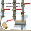 Brass Ball Valve 1inch Male Female Thread Connector Water Shut Close Valve Water Pipe Fitting Quick Connector Ball Valve
