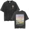 Salvation Jesus Paid It All T shirt Christian Bible Verse Mens Women Clothing Vintage Washed Tshirt Casual Cotton Tshirts Tops