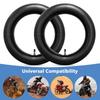 PaoWin Innenreifen mit TR4 Motorrad-Innenreifen Kompatibel mit und Motorrädern 2er-Pack, 3.00-12 Schläuche, Schwerlast, Ventil, 3.00/3.50-12 80/100-12 Schläuche,