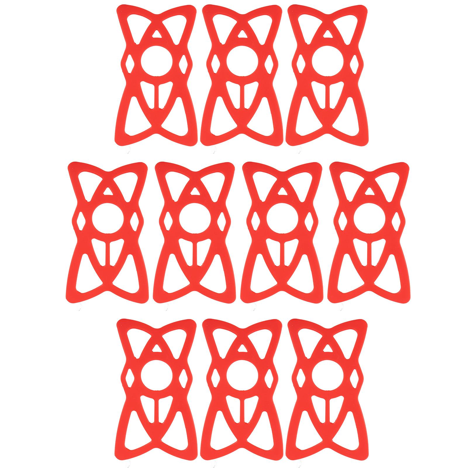 

10 шт. Велосипед Мотоцикл Крепление для телефона Страховочный трос Силиконовый Держатель-колыбель на руль Ремешок для горного шоссейного велосипеда