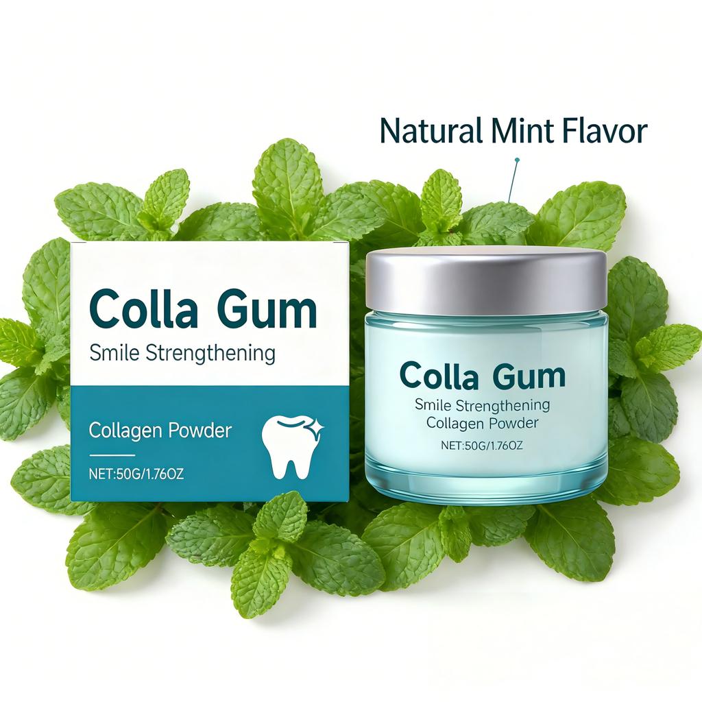Collagen Whitening Tooth Powder for Brushing Teeth Dental Plaque Remover Fresh Breath Dental Caries Repair Oral Care Products