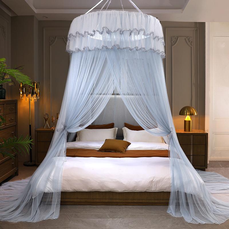 1.2M Children Bed Mosquito Net Girl Round Bed Tent Mosquito Nets Curtain Canopy for Double Bed Mosquito Net Home/Garden