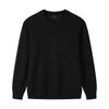 Long-Sleeve Round Neck 320g Pure Cotton Logo Hoodie