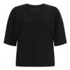 Shop   Women V Neck 100  CoTTon Loose FiT ShorT sleeVe T shirT Dai Wsh 11954 Lim