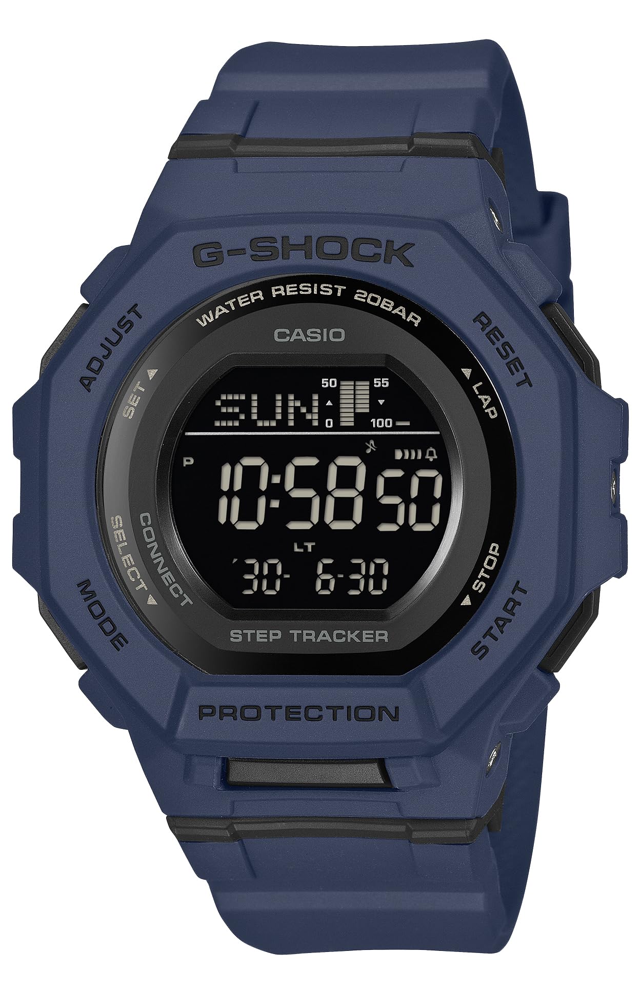 Casio G-SHOCK Bluetooth Environmentally Friendly Material GMD-B300-2JF Ladies Navy Watch