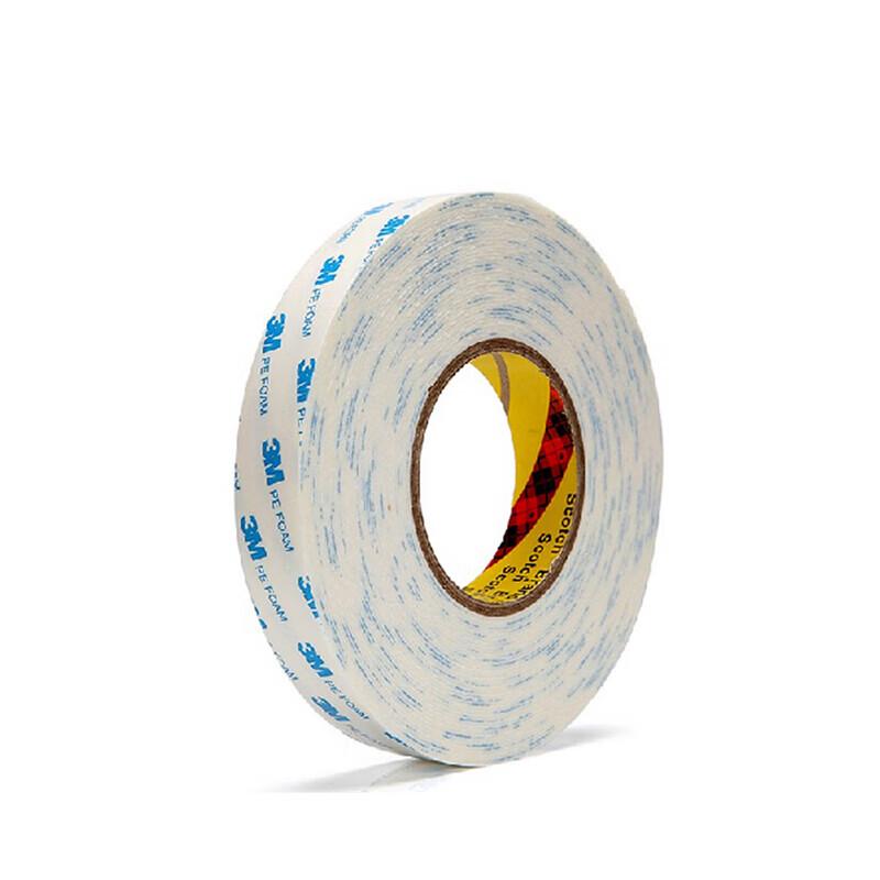 3M 1600T Strong Foam Double-Sided Adhesive Tape белый