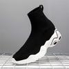 Hohe Plateausneaker Herren Schwarz Vulkanisiert Original Luxus Designer Schuhe Herren Schwarz Stiefel Sport Tenisfeminino