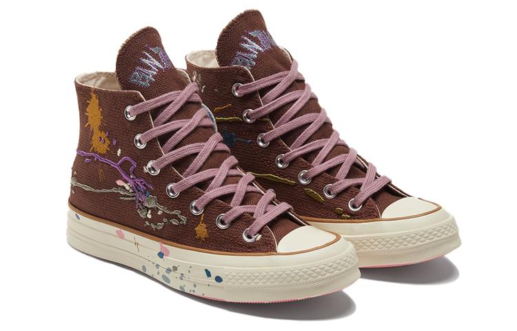 Chuck 70 Bandulu X Chuck 70 Converse High 'Paint Splatter - Cappuccino Base' 169909C