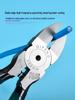 6-Inch Industrial Diagonal Cutting Pliers for Electronics and Models - Offset Jaw Design