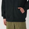 MUJI Sweatshirt Full Zip Parka AB1NQA4A Black S Men's Men's Men's