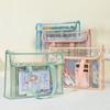 Mesh Test Paper Storage Bag Multifunctional Tutoring Bag Student Tote Bags  School Office Supplies