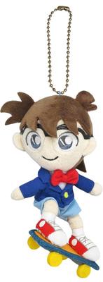 Detective Conan Conan (Mascot) Skateboard Ver. Plush Toy, Height 15cm