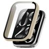 Anti-Scratch Protective Case PC+Tempered Cover Shell Hard Screen Protector for Xiaomi Band 9 Pro