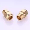 Brass Flare Adapter 1/4" 3/8" 1/2" Male Thread Male Thread Connector  Refrigerant Line Connection